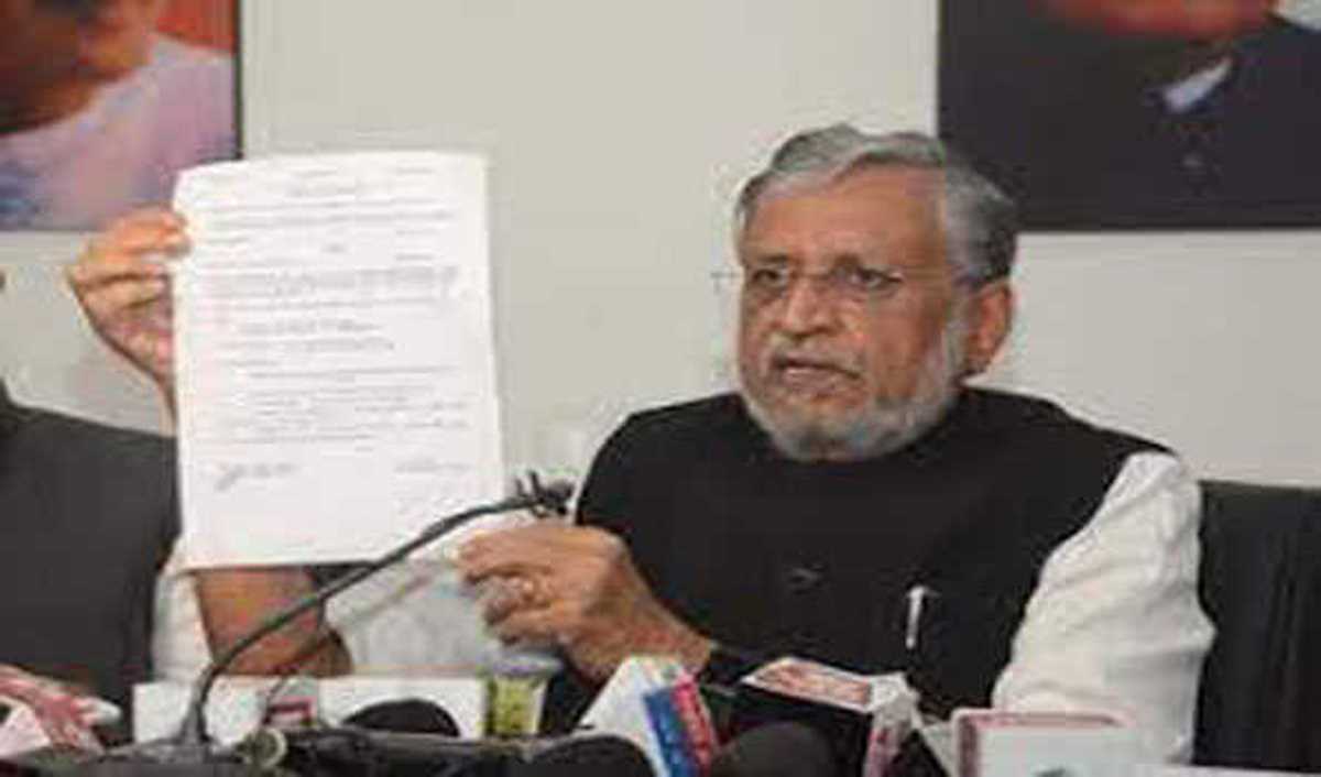 भ्रष्टाचार के आरोपी उपमुख्यमंत्री तेजस्वी को अविलंब बर्खास्त करें नीतीश : सुशील